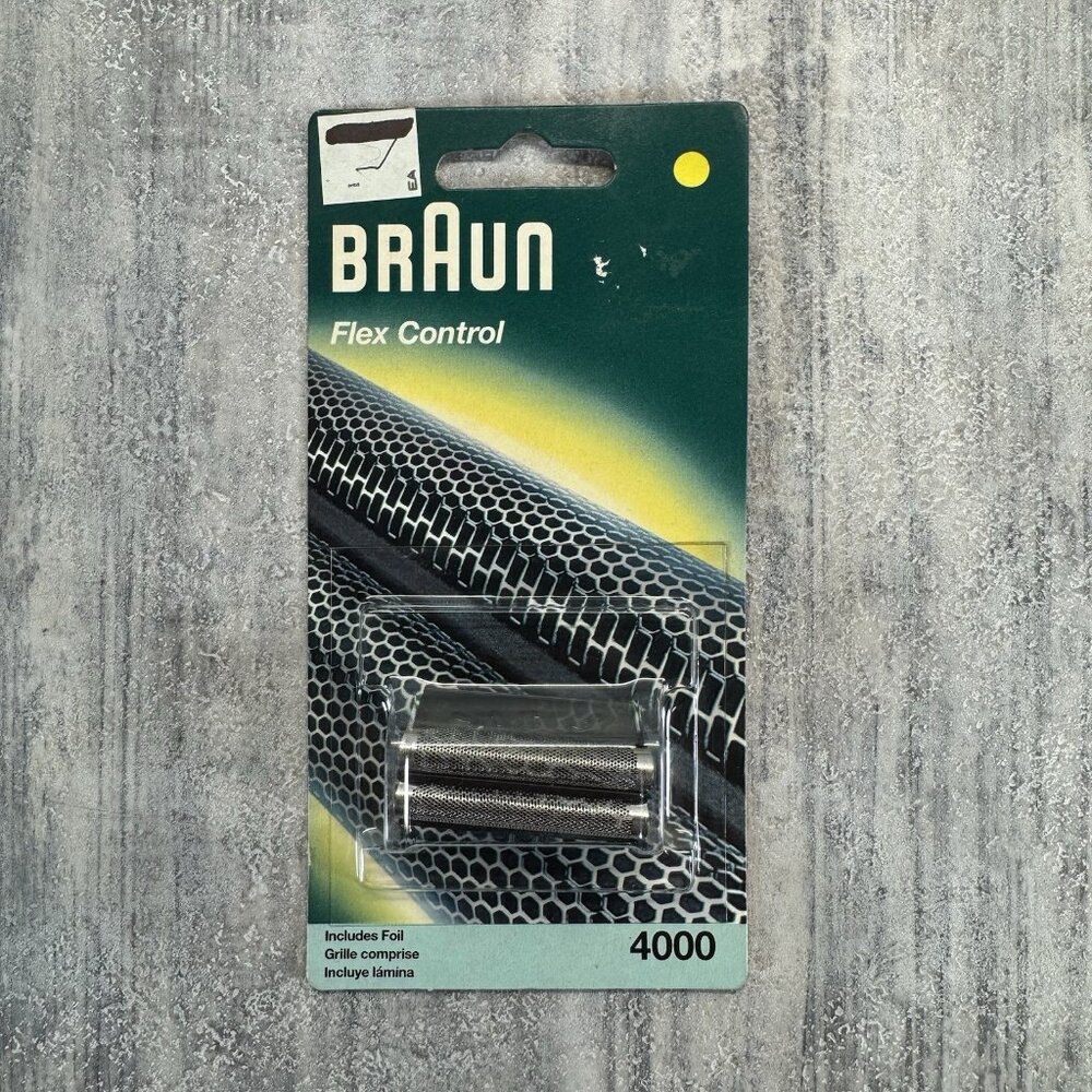 Genuine OEM Braun Flex Control Par # 4000 Includes Foil *New Old Stock*